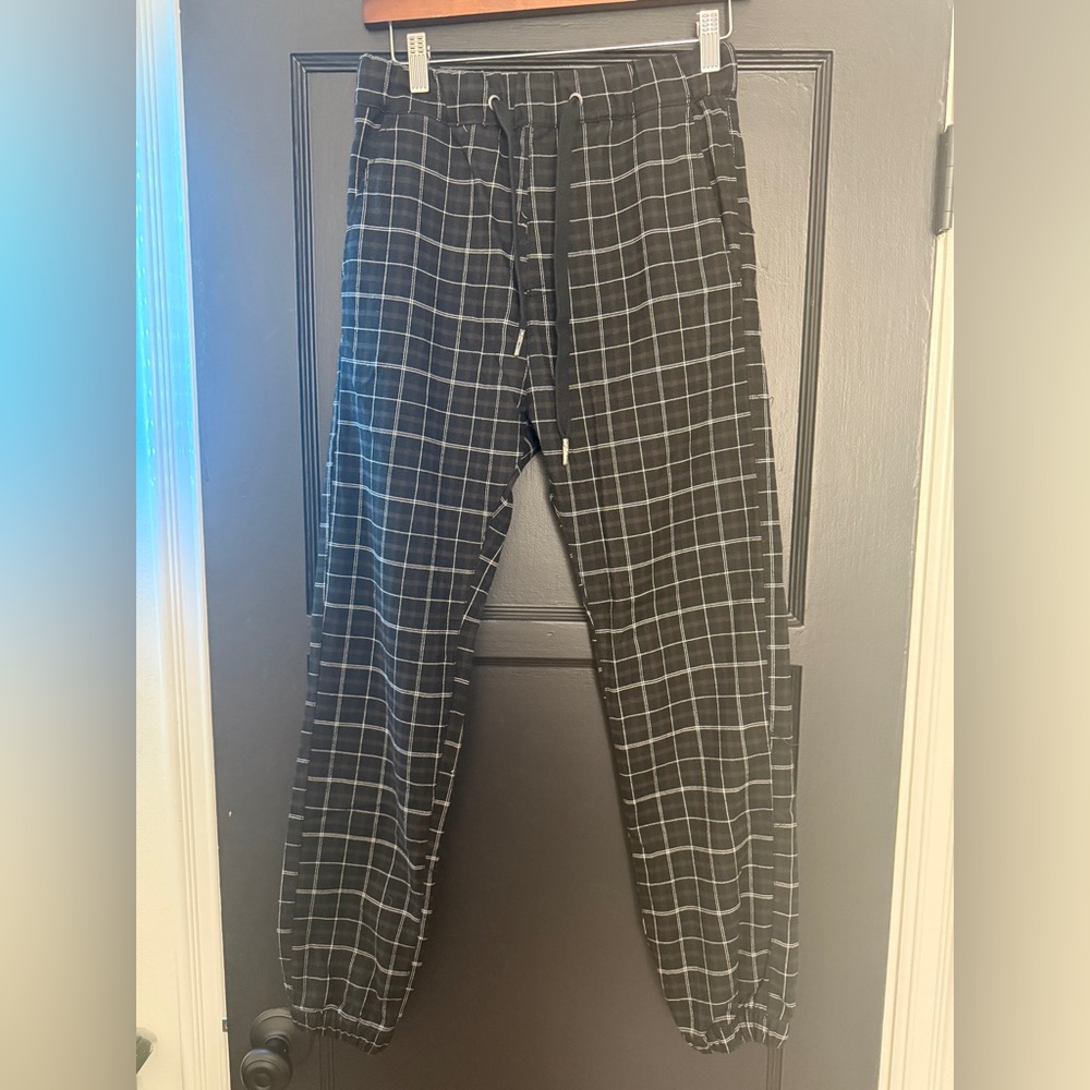 Men’s Cotton On Black Flannel Drake Jogger Size 28